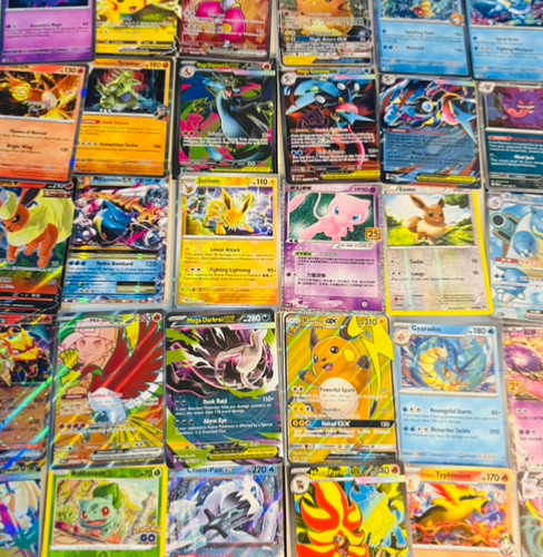 125 pokemon cards - pokemon, bundle