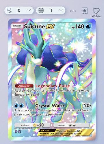 Pokemon tcg pocket suicune - pokemon,