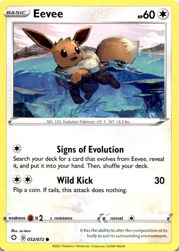 Eevee 052 072 common shining - 052/072,