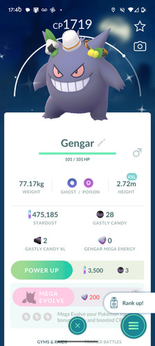 Pokemon ptc shiny gengar - ptc, go