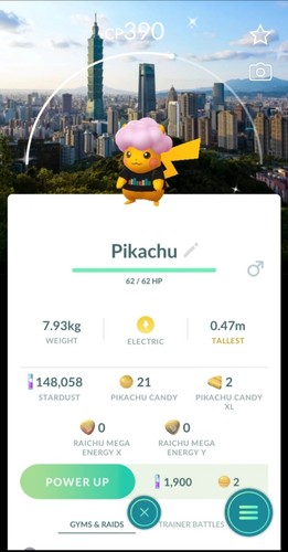 Pokemon shiny pikachu - go,