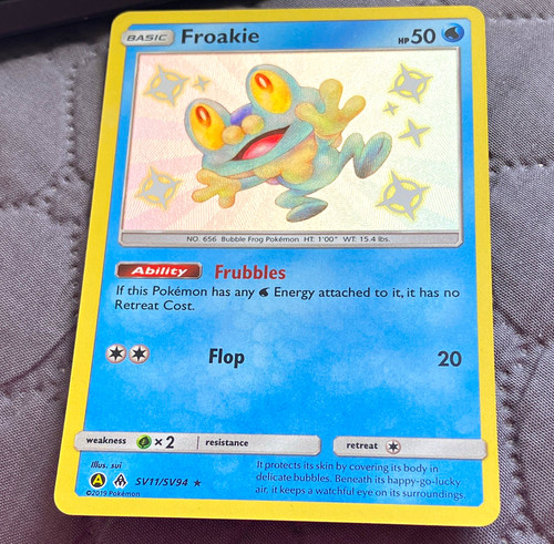 Froakie hidden fates shiny - fates,