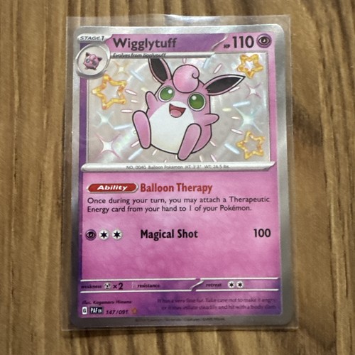 Pokemon wigglytuff holo card - pokemon,