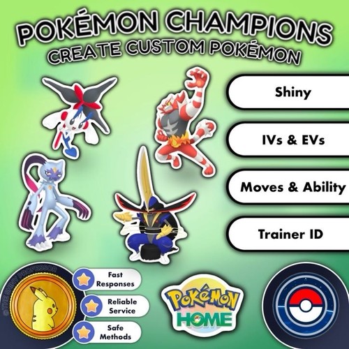 Pokémon champions design - champions,