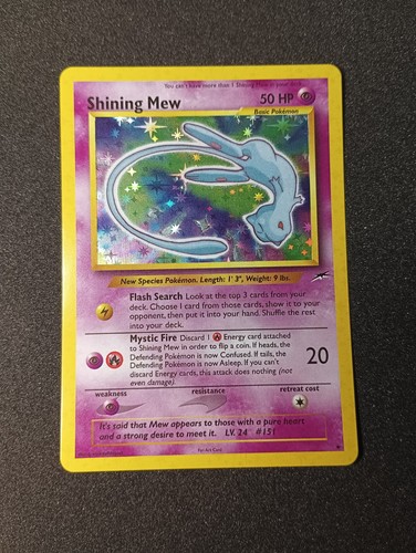 Shining mew custom pokémon - shining,