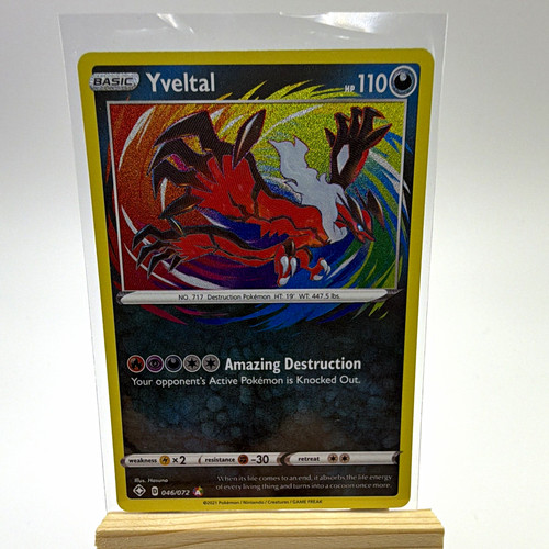 Pokémon yveltal shining fates - pokémon,