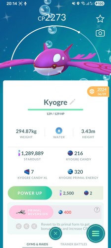 Shiny kyogre pokemon - kyogre,