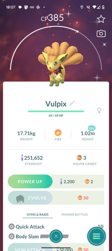 Pokemon ptc shiny vulpix - shiny,
