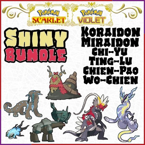 Shiny koraidon miraidon - shiny,