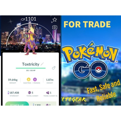 Pokemon shiny toxtricity night - shiny,